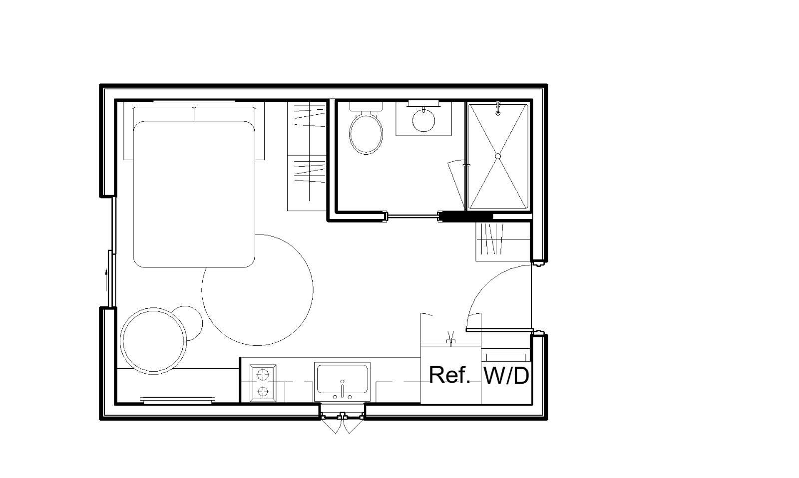 The Matilija top-down floor plan